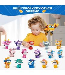 Super Wings Super Wings Transformer Toy Transform-a-Bots Golden Boy S8