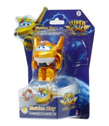 Super Wings Super Wings Transformer Toy Transform-a-Bots Golden Boy S8