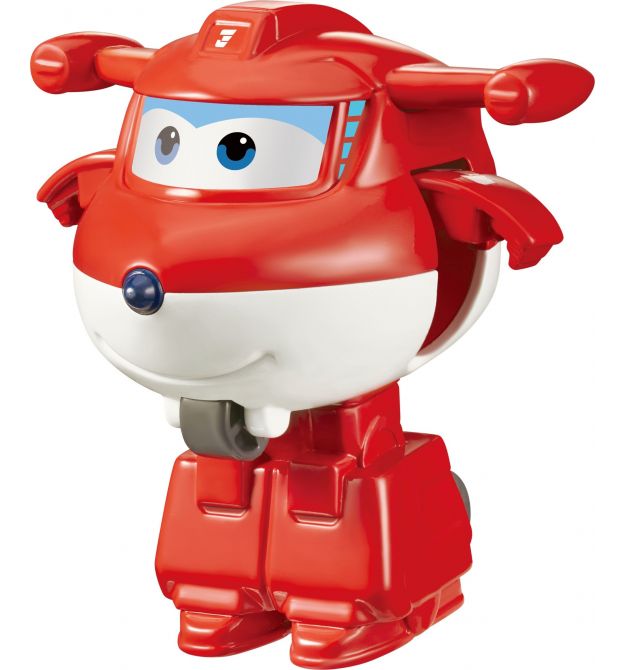 Super Wings Super Wings Transformer Toy Transform-a-Bots Jett S8