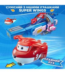 Super Wings Super Wings Transformer Toy Transform-a-Bots Jett S8