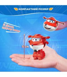 Super Wings Super Wings Transformer Toy Transform-a-Bots Jett S8