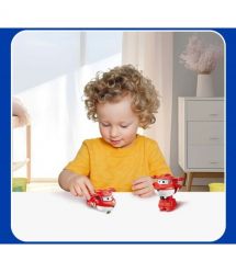 Super Wings Super Wings Transformer Toy Transform-a-Bots Jett S8