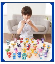 Super Wings Super Wings Transformer Toy Transform-a-Bots Jett S8