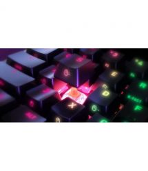 Cherry Xtrfy Клавиатура механическая K5 68Key, Kailh Red, USB-A, EN/UA, Hot-swap, RGB, Черный