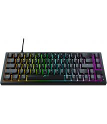 Cherry Xtrfy Клавиатура механическая K5 68Key, Kailh Red, USB-A, EN/UA, Hot-swap, RGB, Черный