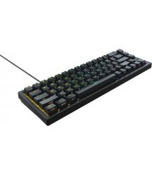 Cherry Xtrfy Клавиатура механическая K5 68Key, Kailh Red, USB-A, EN/UA, Hot-swap, RGB, Черный