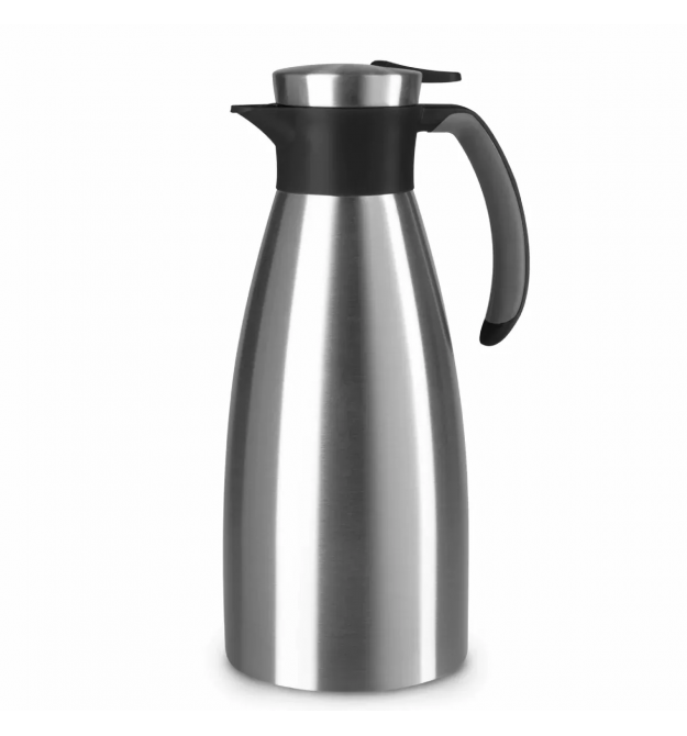 Tefal Tefal Soft Grip Vacuum Jug, 1.5L, stainless steel, plastic, black