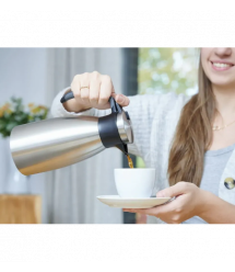 Tefal Tefal Soft Grip Vacuum Jug, 1.5L, stainless steel, plastic, black