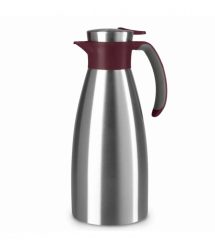 Tefal Tefal Soft Grip Vacuum Jug, 1.5L, stainless steel, plastic, burgundy
