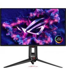 ASUS Монітор Asus 26.5" ROG Swift PG27UCDM 2xHDMI, DP, USB-C, 3xUSB, QD-OLED, 3840x2160, 240Hz, 0.03ms, DCI-P3 99%, FreeS