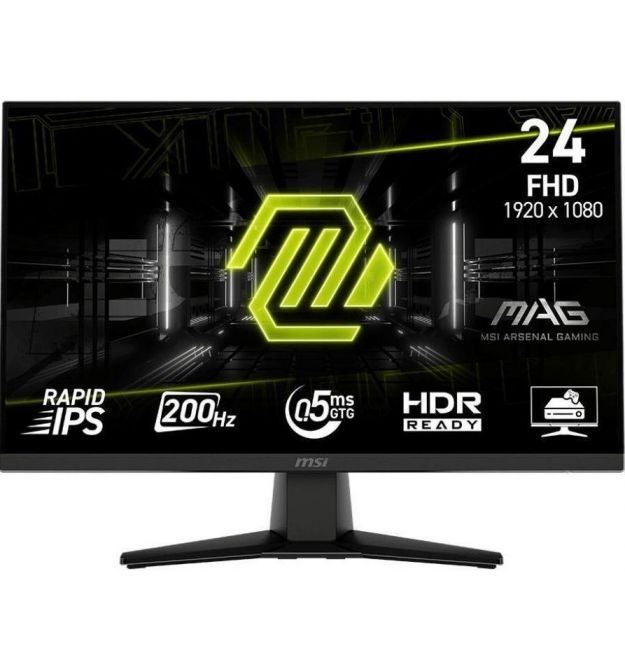 MSI Монітор MSI 23.8" MAG 242F HDMI, DP, Audio, IPS, 200Hz, 0.5ms, sRGB 115%, FreeSync