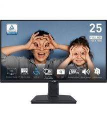 MSI Монітор MSI 24.5" PRO MP251 D-Sub, HDMI, MM, IPS, 100Hz, 4ms, sRGB 101%