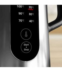 Tefal Електрочайник Tefal Selection 1.7л, з подвійними стінками, 6 темп.реж, підтримка температури, сенc. управління, сірий