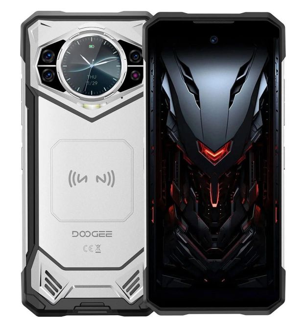 Doogee Смартфон S200 5G 6.72" 12/256ГБ, 2SIM, 10100мА•ч, светло-серый