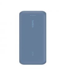 Belkin Акумулятор портативний літій-іонний Power Bank Belkin 20000мА·год, 20Вт, з інтегрованим кабелем USB-C, синій