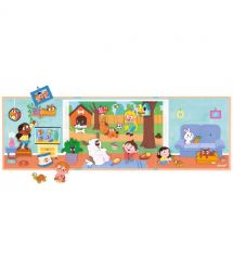 Janod magnetic stories Domestic Animals