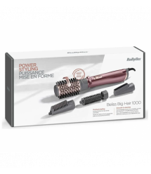 BaByliss Фен-щётка Beliss Big Hair, 1000 Вт, 2 режима, иониз-я, хол. обдув, керамика, розовый