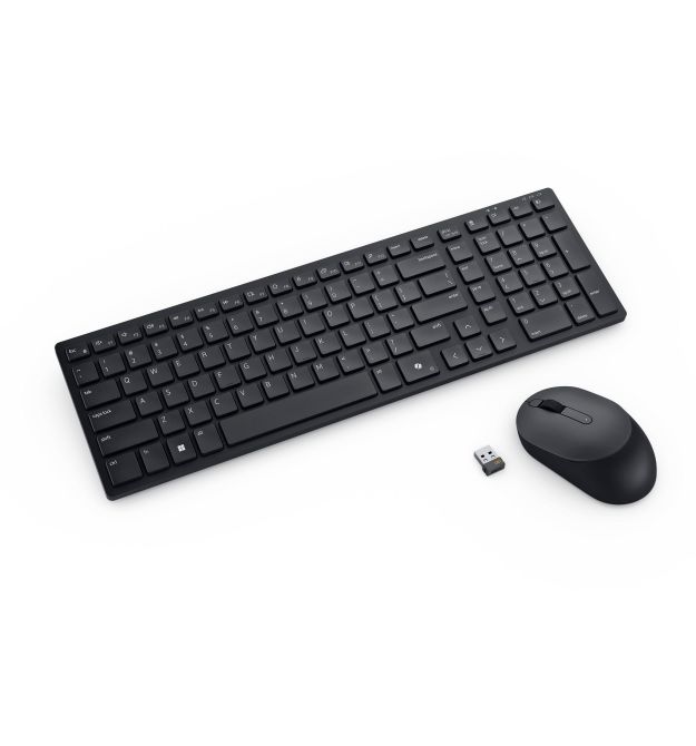 Dell Клавиатура Pro Compact Silent Keyboard and Mouse - KM555 - Ukrainian