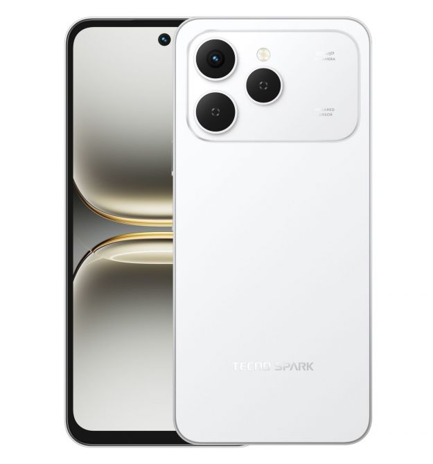 TECNO Смартфон TECNO Spark 40 (KM5n) 6.67" 8/256ГБ, 2SIM, 5200мА•год, Veil White