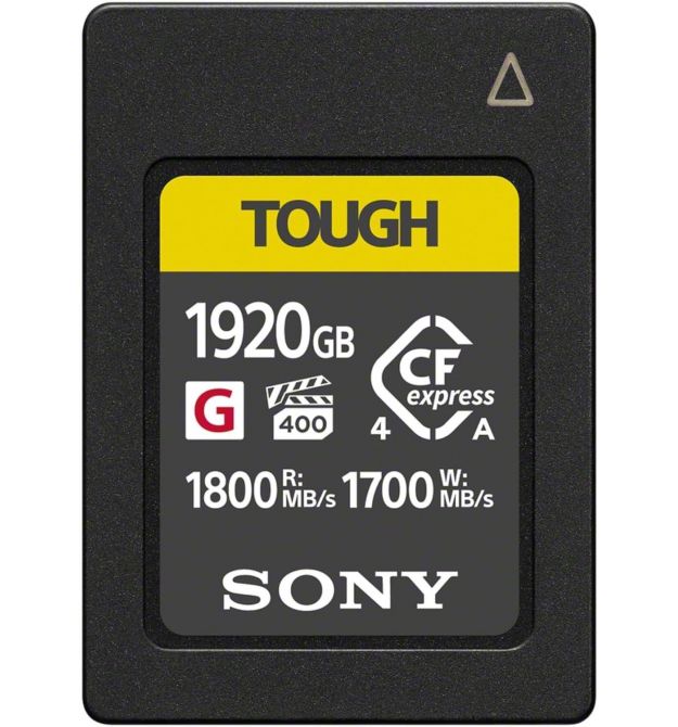 Sony Карта пам'яті Sony CFexpress Type A 1920GB R1800/W1700 Tough