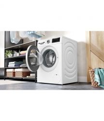 Bosch Bosch Washer-dryer front load, 8(5)kg, 1400, E, 59 cm, display, white