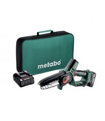 Metabo Пила цепная аккумуляторная MS 18 LTX 15 18В 1х2А·ч шина 15см 5м/сек 2кг