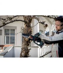 Metabo Пила цепная аккумуляторная MS 18 LTX 15 18В 1х2А·ч шина 15см 5м/сек 2кг