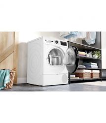 Bosch Dryer Bosch heat pump, 9kg, A++, 61cm, display, white