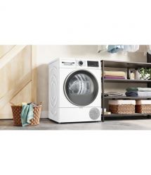 Bosch Dryer Bosch heat pump, 9kg, A++, 61cm, display, white