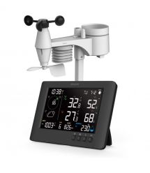 Sencor Метеостанція Sencor, внутр/зовн вимірювання, від мережі/CR2032x1+AAx3, темп-