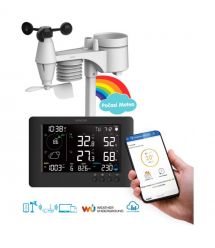 Sencor Метеостанція Sencor, внутр/зовн вимірювання, від мережі/CR2032x1+AAx3, темп-