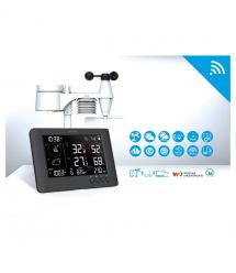 Sencor Метеостанція Sencor, внутр/зовн вимірювання, від мережі/CR2032x1+AAx3, темп-