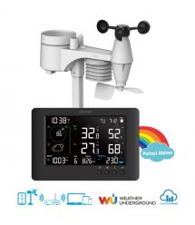 Sencor Метеостанція Sencor, внутр/зовн вимірювання, від мережі/CR2032x1+AAx3, темп-