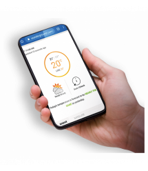 Sencor Метеостанція Sencor, внутр/зовн вимірювання, від мережі/CR2032x1+AAx3, темп-