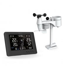 Sencor Метеостанція Sencor, внутр/зовн вимірювання, від мережі/CR2032x1+AAx3, темп-