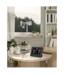 Sencor Метеостанція Sencor, внутр/зовн вимірювання, від мережі/CR2032x1+AAx3, темп-