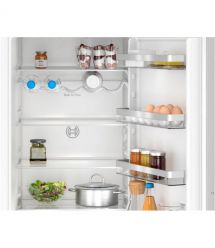 Bosch Bosch Ref built-in with bottom freezer, 194х56х55, ref-215L, freez.-75L, 2doors, NF, white
