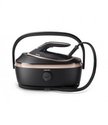 Philips Philips steam generator PerfectCare 8000, 3120W, 1400ml, steam boost -800g, vert. steaming, iron, black