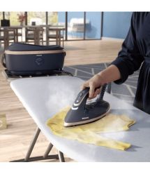 Philips Philips steam generator PerfectCare 8000, 3120W, 1400ml, steam boost -800g, vert. steaming, iron, black