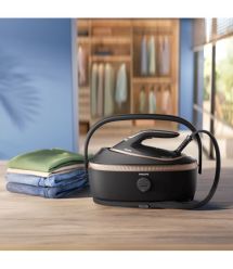 Philips Philips steam generator PerfectCare 8000, 3120W, 1400ml, steam boost -800g, vert. steaming, iron, black
