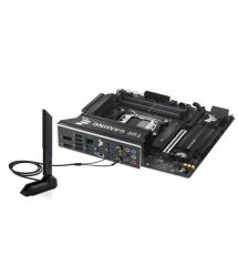 ASUS Материнcкая плата TUF GAMING B850M-PLUS WIFI7 sAM5 B850 4xDDR5 M.2 HDMI DP Wi-Fi BT mATX
