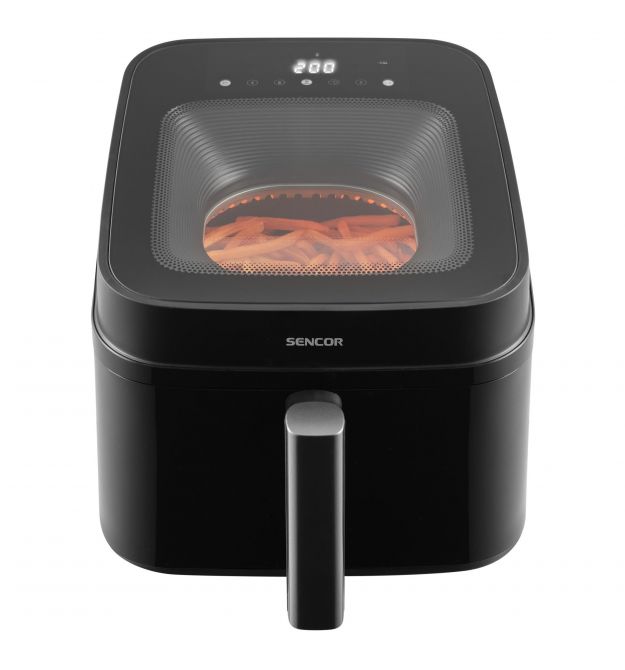 Sencor Мультипіч Sencor Vita 1700Вт, чаша-6,5л, сенсорне керув., з віконцем, 12 програм, пластик, чорний