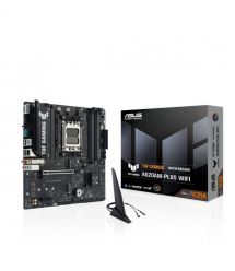 ASUS Материнcкая плата TUF GAMING A620AM-PLUS WIFI sAM5 A620 4xDDR5 HDMI DP WiFi BT mATX