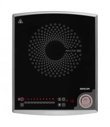 Sencor Плитка настільна Sencor індукційна , комф. - 1, 2кВт, управл - сенсорно-мех., чорний