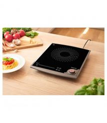 Sencor Плитка настільна Sencor індукційна , комф. - 1, 2кВт, управл - сенсорно-мех., чорний