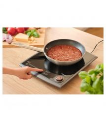 Sencor Плитка настільна Sencor індукційна , комф. - 1, 2кВт, управл - сенсорно-мех., чорний