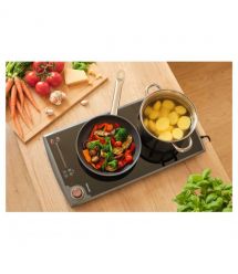 Sencor Плитка настільна Sencor індукційна, комф. - 2, 1.3+1.8кВт, управл - сенсор-мех., чорний