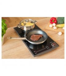 Sencor Плитка настільна Sencor індукційна, комф. - 2, 1.3+1.8кВт, управл - сенсор-мех., чорний