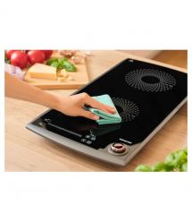 Sencor Плитка настільна Sencor індукційна, комф. - 2, 1.3+1.8кВт, управл - сенсор-мех., чорний