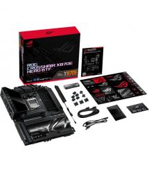 ASUS Материнcкая плата ROG CROSSHAIR X870E HERO BTF sAM5 X870E 4xDDR5 M.2 HDMI WiFi BT ATX скрытое подключение разъемов